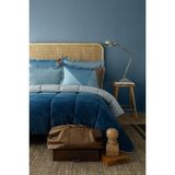 Apricitas Home Softly Picassa, Uyku Seti Indigo Renk - Lacivert