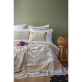 Apricitas Home Zest Bej Çift Kişilik %100 Pamuk Nevresim Takımı ve Yatak Örtüsü Seti - 200 x 220 cm