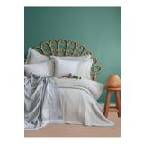 Apricitas Hometimeless Prime Set Omari Adacayi Cift Kisilik Battaniyeli Ve Yatak Ortulu %100 Pamuk Nevresim Takimi