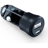 Apricot APC-CC38 38W Araç Çakmaklık Şarjı USB Typc-E Girişli Araç Şarjı Çift Giriş Iphone Samsung Huawei Şarj