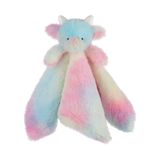 Apricot Lamb Doldurulmuş Hayvanlar Renkli Ejderha Battaniye Bebek Kreş Karakter Battaniye Lüks Snuggler Peluş Bebek Lovey 13.4 Inç