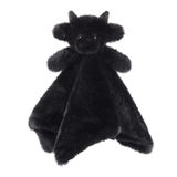 Apricot Lamb Doldurulmuş Hayvanlar Siyah Ejderha Battaniye Bebek Kreş Karakter Battaniye Lüks Snuggler Peluş Bebek Lovey 13.7 Inç
