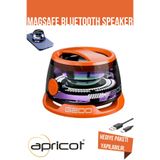 Apricot Manyetik RGB MagSafeli 3W Telefon Tutucu Özellikli Turuncu Bluetooth Speaker Hoparlör DY200