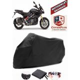 Aprilia Caponord 1200 Branda Siyah Motosiket Brandası Motor Örtüsü Çadır Su Geçirmez Motosiklet Kılıfı Motor Brandası,lastikli,taşıma Torbalı - Arka Çanta UYUMSUZ