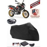 Aprilia Pegaso 650 Branda Siyah Arka Çanta Uyumlu(Topcase) Motosiket Brandası Motor Örtüsü Çadır Su Geçirmez Motosiklet Kılıfı Motor Brandası,lastikli,taşıma Torbalı