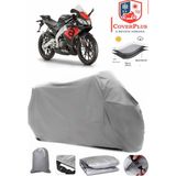 Aprilia Rs 125 Branda Gri Motosiket Brandası Motor Örtüsü Çadır Su Geçirmez Motosiklet Kılıfı Motor Brandası,lastikli,taşıma Torbalı - Arka Çanta UYUMSUZ