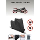 Aprilia Rs 660 Uyumlu Siyah Motorsiklet Branda, Motor Örtüsü