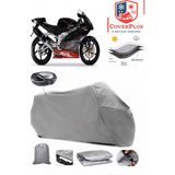 Aprilia Rsv Mille Branda Gri Arka Çanta Uyumlu(Topcase) Motosiket Brandası Motor Örtüsü Çadır Su Geçirmez Motosiklet Kılıfı Motor Brandası,lastikli,taşıma Torbalı