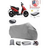 Aprilia Sr 150 Branda Gri Arka Çanta Uyumlu(Topcase) Motosiket Brandası Motor Örtüsü Çadır Su Geçirmez Motosiklet Kılıfı Motor Brandası,lastikli,taşıma Torbalı