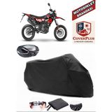 Aprilia Sx 125 Branda Siyah Arka Çanta Uyumlu(Topcase) Motosiket Brandası Motor Örtüsü Çadır Su Geçirmez Motosiklet Kılıfı Motor Brandası,lastikli,taşıma Torbalı