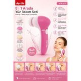 Aprilla 5’i 1 Arada Yüz Bakım Seti – AFM-2811 - pembe