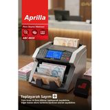 Aprilla ABC-8820 Para Sayma Makinesi | 1000 Adet/Dk & Sahte Para Tespit & Müşteri Ekranı