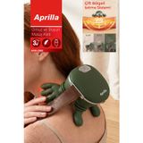 Aprilla AFM-2882 Parmakla Yoğuran El Hissi Sunan Isıtmalı Masaj Aleti Taşınabilir,şarjlı Boyun,sırt,bacak