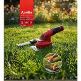 Aprilla AGT-1866 Şarjlı Çit Çim Kesme Makinesi 7.2V 1500 Mah Döner Sap