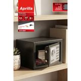 Aprilla ASB-8801 Elektronik Şifreli Anahtarlı Çelik Para Kasası
