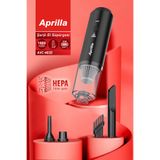 Aprilla AVC-4035 Şarjlı El Süpürgesi | 4 Başlık, Yıkanabilir HEPA Filtre, Type-C Şarj Siyah
