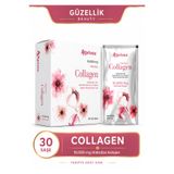 Aprivex Kolajen 10.000 mg 30 Saşe – Hidrolize Collagen, Hyaluronik Asit, Q10 ve C Vitamini (Ahududu Aromalı)