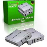 Apronx APX-120M CAT5E-CAT6 120 Metre 4K Kvm HDMI Extender (Kdo)