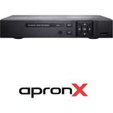 Apronx AX-D104 4 Kanal 5mp H265+ Dvr Kayıt Cihazı - Siyah