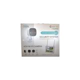 apronx bsm400 4 kanal nvr + 3mp 4 kamera full color mik. + 10" lcd wifi set güvenlik kamerası seti - Yok