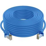 Apronx Cat6 Kablo 75 Metre Mavi Dış Mekan Zırhlı