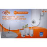 apronx ds440 4 kanal nvr + 3mp 4 kamera full color mik. ptz wifi güvenlik kamerası seti - Yok