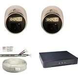 APROX 2Li 2MP WARMLED SESLİ AHD KAMERA SETİ