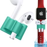 APSkins AirPods Saat Kayışı Tutucu ve Kaplamaları | Egzersiz için Apple Airpod Tutucu - AirPod'larınızı AirPods ile Uyumlu Bilek Kayışınızda Güvenle Güvenle Sabitleyin (Nane Yeşili)
