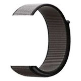 Apsuwa Amazfit Gtr 47MM Uyumlu Kordon Velcro Kumaş Saat Kordonu 22/LM10--GRI