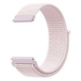 Apsuwa Amazfit Gtr 47MM Uyumlu Kordon Velcro Kumaş Saat Kordonu 22/LM10--PEMBE