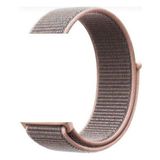 Apsuwa Amazfit Gtr 47MM Uyumlu Kordon Velcro Kumaş Saat Kordonu 22/LM10--ROSE Gold