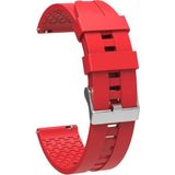Apsuwa Amazfit Retro Neo Kordon Gross Silikon 20/K23FR - Kırmızı