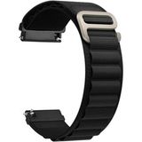 Apsuwa Amazfit Retro Neo Kordon Kayış Alpine Kumaş 20/ghf - Siyah