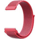Apsuwa Amazfit Retro Neo Kordon Velcro Kumaş Cırt Cırtlı 20/ıt - Kırmızı