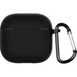 Apsuwa Apple Airpods 4 Kılıf Silikon Lansman Içi Kadife - Siyah