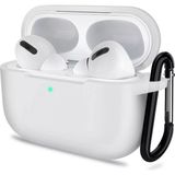 Apsuwa Apple Airpods Pro 3 Kılıf Silikon Beyaz