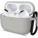 Apsuwa Apple Airpods Pro 3 Kılıf Silikon Gri