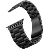 Apsuwa Apple Watch 11 46MM Kordon Kayış Metal Baklava Desen Krd-04 - Siyah