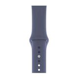 Apsuwa Apple Watch Nike+ 4 40MM Uyumlu Kordon Mat Jel Silikon Saat Kordonu 40/bb--Alaskan Blue
