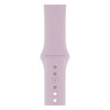 Apsuwa Apple Watch Nike+ 4 40MM Uyumlu Kordon Mat Jel Silikon Saat Kordonu 40/bb--Lila