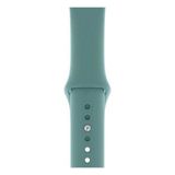 Apsuwa Apple Watch Nike+ 4 40MM Uyumlu Kordon Mat Jel Silikon Saat Kordonu 40/bb--Petrol Mavisi