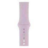 Apsuwa Apple Watch Nike 6 40MM Uyumlu Kordon Mat Jel Silikon Saat Kordonu 40/bb--Lila