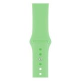 Apsuwa Apple Watch Nike 6 40MM Uyumlu Kordon Mat Jel Silikon Saat Kordonu 40/bb--Mint