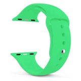 Apsuwa Apple Watch Se 44MM Uyumlu Kordon Yumuşak Lüx Silikon Saat Kordonu 44/aa--Yeşil