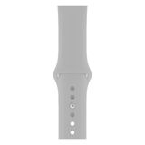 Apsuwa Apsuwa Apple Watch Nike 6 40MM Uyumlu Kordon Mat Jel Silikon Saat Kordonu 40/bb--Gri