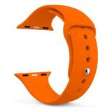 Apsuwa Apsuwa Apple Watch Se 44MM Uyumlu Kordon Yumuşak Lüx Silikon Saat Kordonu 44/aa--Turuncu