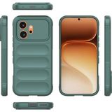 Apsuwa Honor 600 Kılıf Etnik Optimum Oyuk Desen Silikon - Yeşil