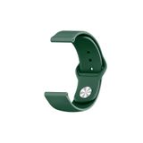 Apsuwa Honor Choice Band 20mm Kordon Kayış Mat Silikon 20/krd11E Koyu Yeşil