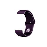 Apsuwa Honor Choice Band 20mm Kordon Kayış Mat Silikon 20/krd11E Mor