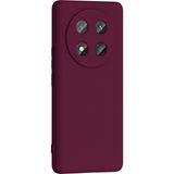 Apsuwa Honor Magic 7 Lite Kılıf Lansman Içi Kadife Silikon Mürdüm